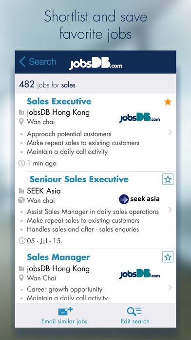 jobsDB Job Search (App หางานง่ายทั้งในและต่างประเทศ) : 