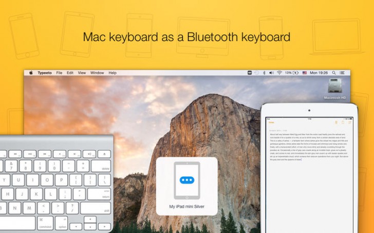 Typeeto (โปรแกรม Typeeto เปลี่ยน Macbook แทนคีย์บอร์ด Bluetooth) : 