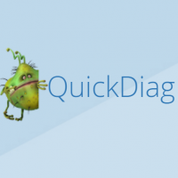 QuickDiag (โปรแกรม QuickDiag ดูรายงานข้อมูลการทำงานของเครื่อง)
