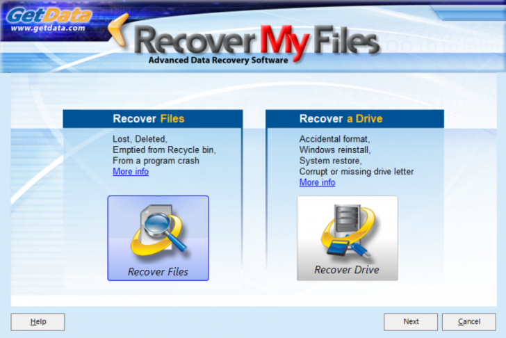 Recover My Files (โปรแกรม Recover My Files กู้ไฟล์ข้อมูล รูปภาพ วิดีโอ ฯลฯ ที่หายไป) : 