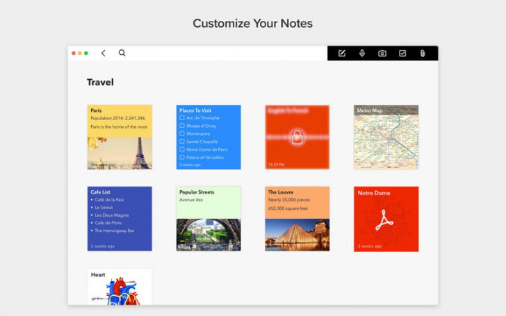 Notebook (โปรแกรม Notebook จดบันทึก สมุดโน้ต สวยงามใช้ง่าย บน Mac ฟรี) : 