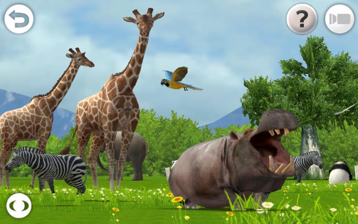 REAL ANIMALS HD (โปรแกรม REAL ANIMALS HD สัตว์โลก 3D เหมือนจริง บน Mac) : 