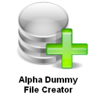 Alpha Dummy File Creator (โปรแกรมสร้างไฟล์จำลอง สารพัดประโยชน์)