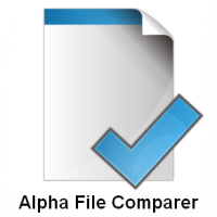 Alpha File Comparer (โปรแกรม Alpha File Comparer เช็คไฟล์ ตรวจสอบไฟล์เสีย)