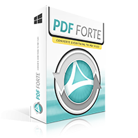 PDF Forte (โปรแกรม PDF Forte แปลงไฟล์ PDF ฟรี)