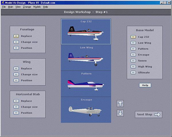Model Air Design (โปรแกรม Model Air Design ออกแบบโมเดลเครื่องบิน 3 มิติ) : 