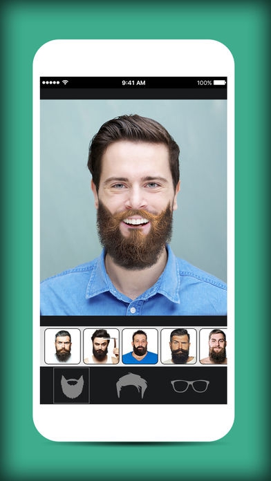 Men Mustache And Hair Styles (App แต่งหนวดเติมเคราให้หล่อสไตล์ฮิปสเตอร์) : 