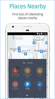 HERE WeGo Offline Maps and GPS (App แผนที่นำทางแบบ Offline) : 