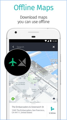 HERE WeGo Offline Maps and GPS (App แผนที่นำทางแบบ Offline) : 