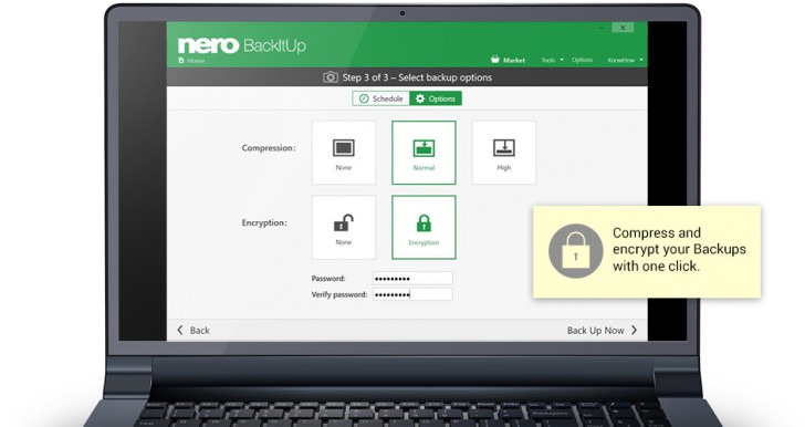 Nero BackItUp (โปรแกรม Nero BackItUp สำรองข้อมูลชั้นดี จากค่าย Nero) : 