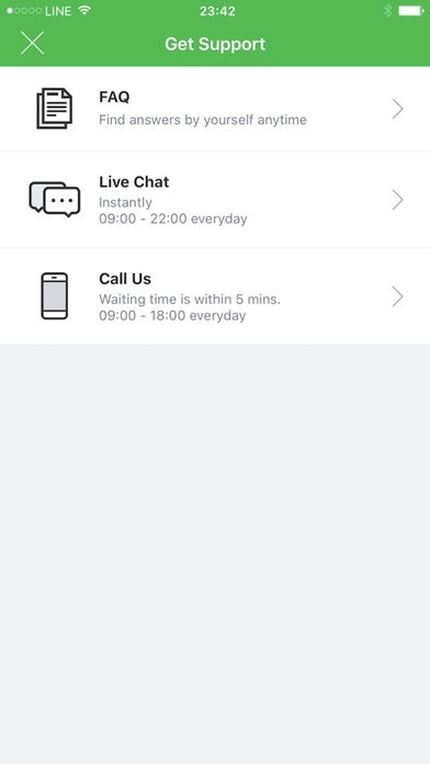 LINE Mobile (App เลือกโปรเน็ต จัดการโปร LINE Mobile ได้ง่ายๆ) : 