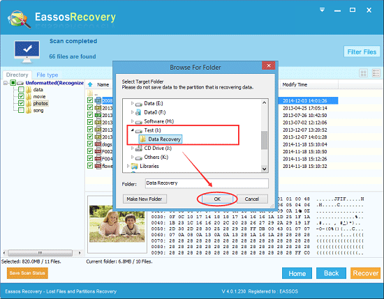 Eassos Recovery Free (โปรแกรม Eassos Recovery Free กู้ข้อมูลแสนง่าย ทำได้ใน 3 ขั้นตอน ฟรี) : 