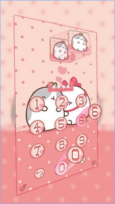 Cute Kitty Love Theme (App ธีมน้องแมวสุดน่ารักสำหรับ Android) : 