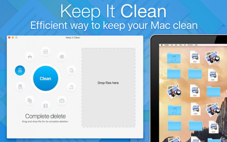 Keep It Clean (โปรแกรม Keep It Clean ทำให้เครื่องสะอาดอยู่ตลอดเวลา บน Mac) : 