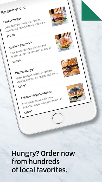 Uber Eats Local Food Delivery (App สั่งเมนูอาหารอร่อยออนไลน์) : 