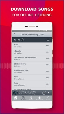 TrueID Music Free Listening (App ฟังเพลงออนไลน์ฟรีสำหรับลูกค้าทรู) : 