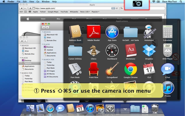 ScreenShot PSD (โปรแกรม ScreenShot PSD บันทึกหน้าจอ หน้าต่างแยก บน Mac) : 