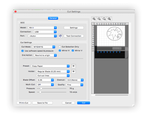 Easy Cut Studio (โปรแกรม Easy Cut Studio สร้างกราฟฟิก รูปภาพ สำหรับนำไปตัดกระดาษ ง่ายๆ) : 