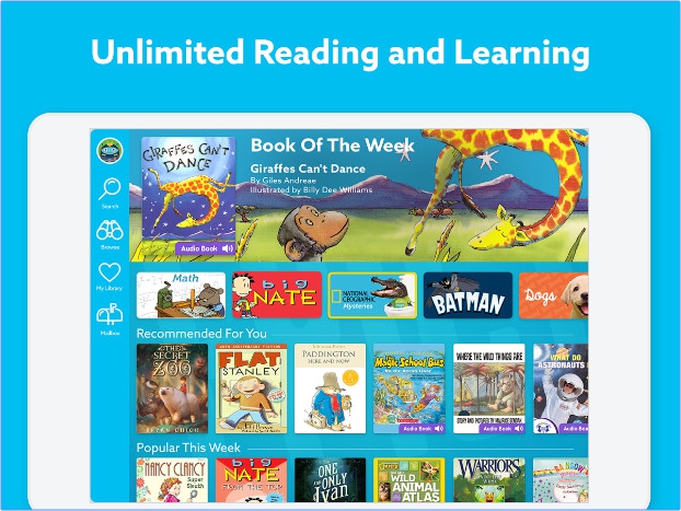 Epic Unlimited Books for Kids (App อ่านหนังสือภาษาอังกฤษสำหรับเด็กฟรี) : 