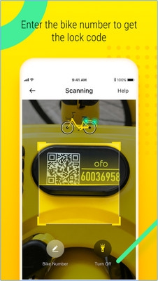 ofo (App เช่ารถจักรยานสาธารณะ ofo เช่าจักรยานแบบ ไม่ต้องเดินไปเอาที่จุดจอดจักรยาน) : 