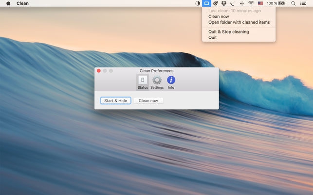 Clean (โปรแกรม Clean ทำความสะอาด จัดระเบียบหน้าจอ Desktop บน Mac) : 