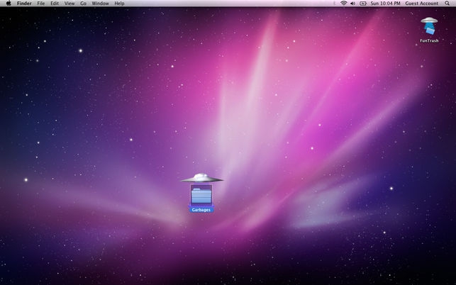 FunTrash (โปรแกรม FunTrash ลบไฟล์ ทิ้งขยะ สนุกมากยิ่งขึ้น บน Mac) : 