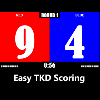 Easy TKD Scoring (โปรแกรม Easy TKD Scoring ให้คะแนนเทควันโด สกอร์บอร์ดเทควันโด)