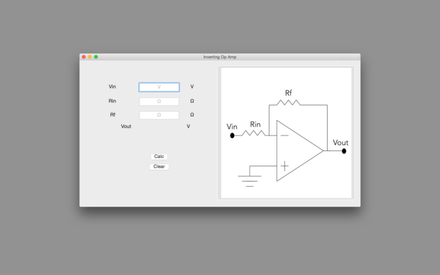 CircuitCalc (โปรแกรม CircuitCalc คำนวณแผงวงจรไฟฟ้า บน Mac) : 