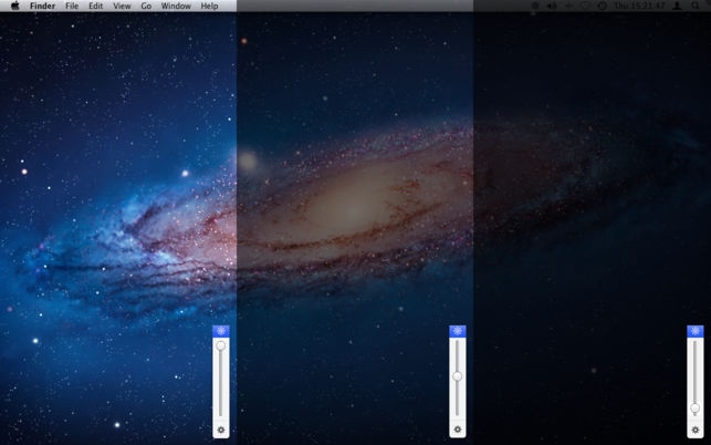 Brightness Slider (โปรแกรม Brightness Slider แถบปรับแสงสว่างหน้าจอ บน Mac) : 