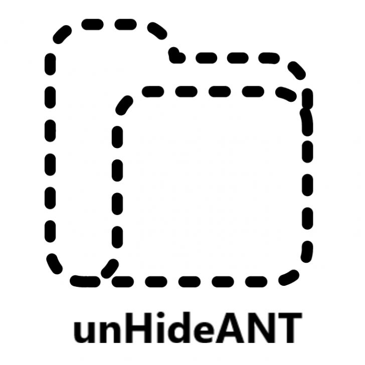 unHideANT (โปรแกรม unHideANT แก้ไวรัสซ่อนไฟล์ สำหรับ Flash Drive ฟรี)