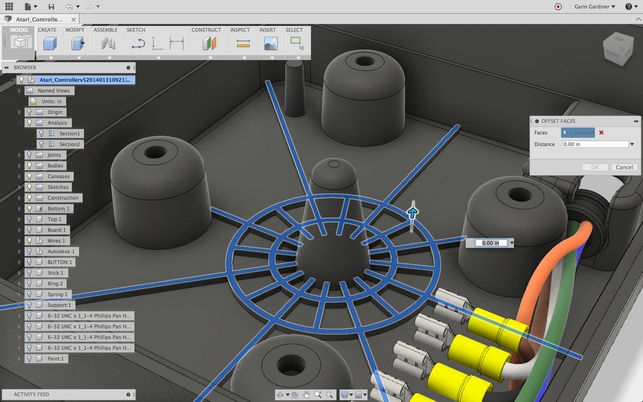 Fusion 360 (โปรแกรม Fusion 360 เครื่องมือออกแบบ 3D CAD และ CAM) : 