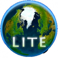 Earth 3D Lite (โปรแกรม Earth 3D Lite พื้นหลัง มองโลก ในห้วงอวกาศ บน Mac)