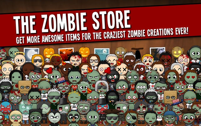 Make A Zombie (โปรแกรม Make A Zombie สร้างตัวการ์ตูนซอมบี้ บน Mac) : 