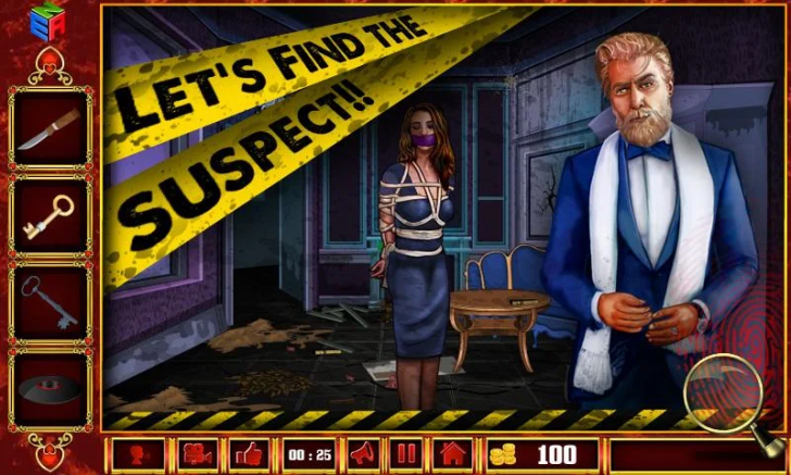 Crime Investigation Files 101 Levels Thriller (App เกมส์แก้ปริศนาคดีฆาตกรรมสุดท้าทาย) : 