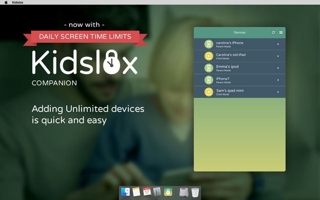 Kidslox (โปรแกรม Kidslox จัดการดูแลเวลาเล่น และ ควบคุมการใช้งานเด็ก บน Mac) : 