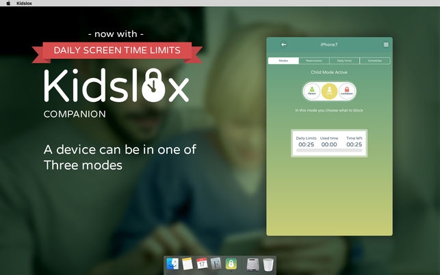 Kidslox (โปรแกรม Kidslox จัดการดูแลเวลาเล่น และ ควบคุมการใช้งานเด็ก บน Mac) : 