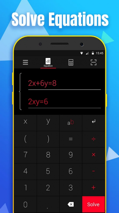 Math Calculator (App ตรวจการบ้านเลข เฉลยการบ้านเลข เครื่องคิดเลข Math Calculator) : 