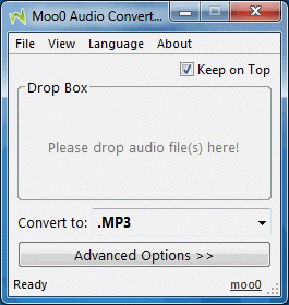 Moo0 Audio Converter (โปรแกรม moo0 Audio Converter แปลงไฟล์เสียงง่ายๆ ใน 3 ขั้นตอน ฟรี) : 