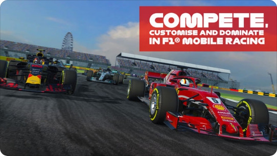 F1 Mobile Racing (App เกมส์แข่งรถ F1 Mobile Racing แข่งรถสูตรหนึ่ง 2018) : 