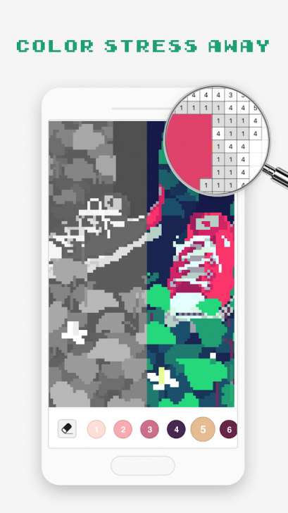 Pixel Art Book (App ระบายสีสไตล์ Pixel Art Book สร้างสรรค์ ผ่อนคลาย) : 