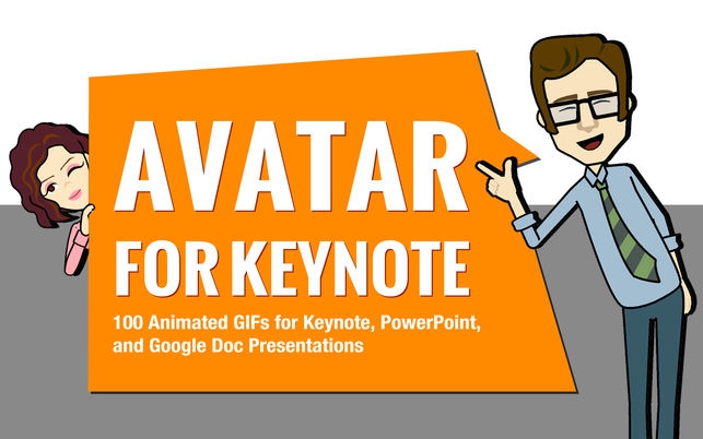 Avatar for Keynote (โปรแกรม Avatar for Keynote ใส่ภาพ ตัวการ์ตูน สำหรับงานนำเสนอ บน Mac) : 