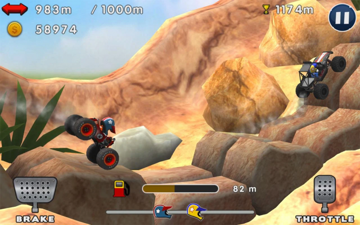 Mini Racing Adventures (App เกมส์รถแข่งออฟโรด วิ่งตลุยเนิน Mini Racing Adventures) : 