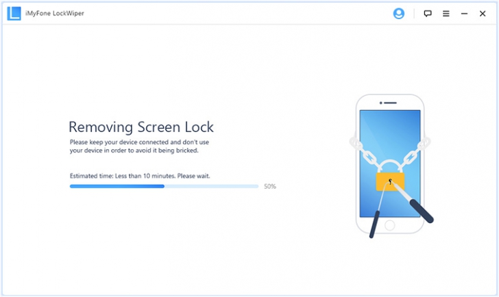 iMyFone LockWiper (โปรแกรมปลดล็อค iPhone iPad iPod ใน 3 ขั้นตอน) : 