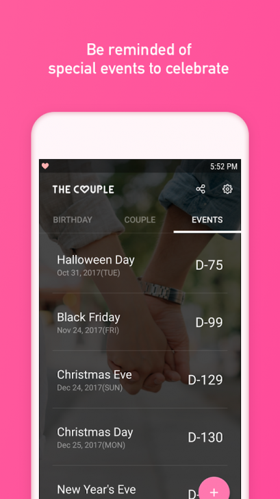 THE COUPLE (App ปฏิทินคู่รัก วันครบรอบ วันสำคัญ THE COUPLE) : 