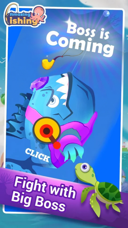 Amazing Fishing (App เกมส์ตกปลามหาสนุก เล่นง่าย Amazing Fishing) : 
