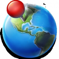 Blue Planet (โปรแกรม Blue Planet เปิดแผนที่โลก บนพื้นหลัง สำหรับ Mac)