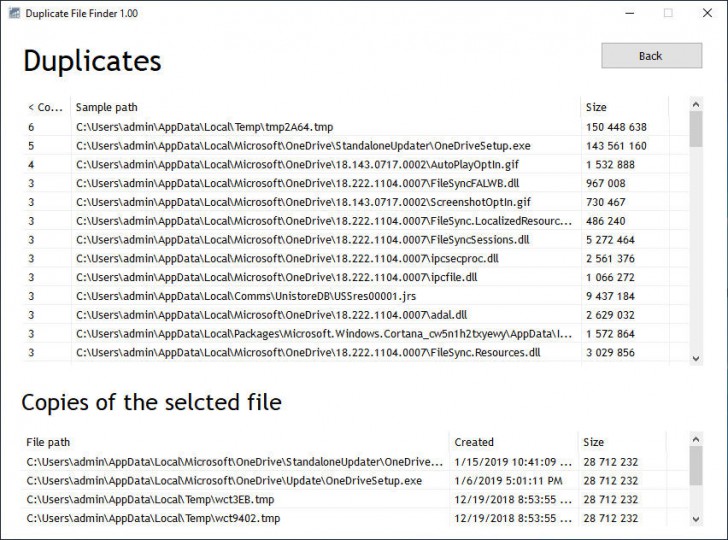 Ertons Duplicate File Finder (โปรแกรมค้นหาไฟล์ซ้ำ บน PC ใช้ฟรี) : 