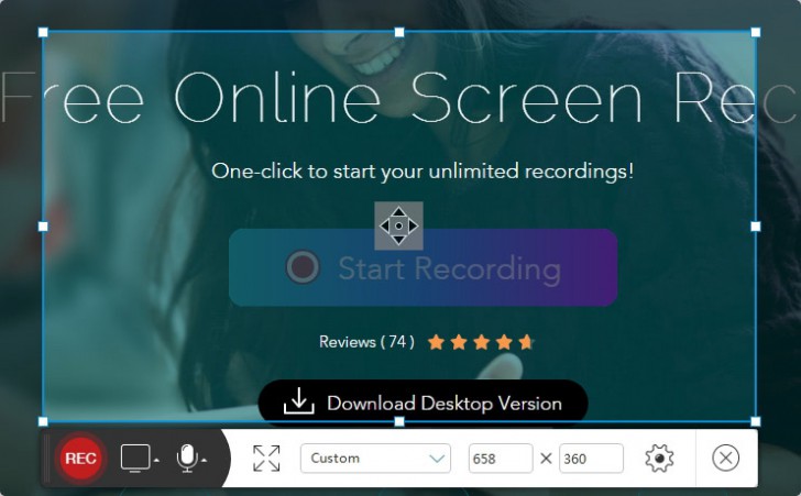 Free Online Screen Recorder (โปรแกรมอัดหน้าจอผ่านเว็บไซต์ ใช้ฟรี) : 