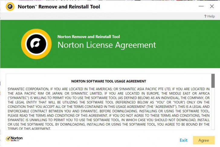 Norton Remove and Reinstall Tool (โปรแกรมลบโปรแกรม จาก Norton ทั้งหมด) : 