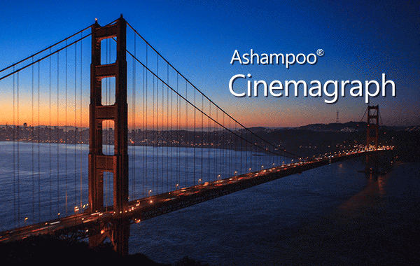 Ashampoo Cinemagraph (โปรแกรมเปลี่ยนภาพนิ่งให้ขยับได้ แบบง่ายๆ) : 